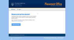 Desktop Screenshot of concordiastudentteaching.com